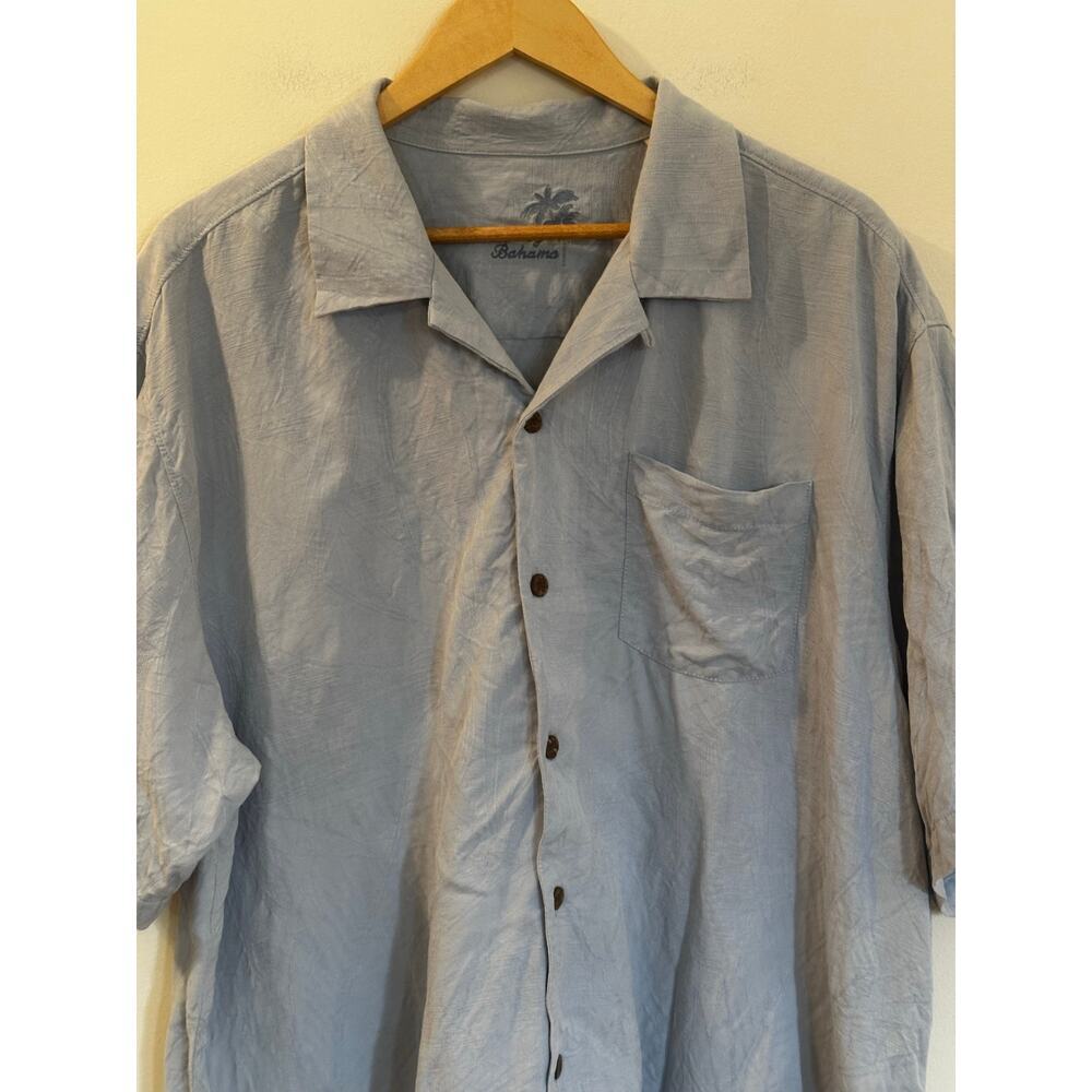 Tommy Bahama Hawaiian 100% silk Short Sleeve Camp Shirt XL Hawaiian Shirt - Picture 2 of 9